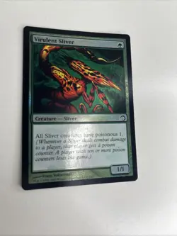 Virulent Sliver Foil: Magic The Gathering - Image 1
