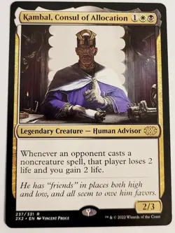 MTG Kambal, Consul of allocation - Double Masters 2022 NM - Image 1