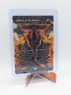 MTG - Splinter of the Shadows - Borderless Mythic #6 - TMNT: SM - NM - Image 1