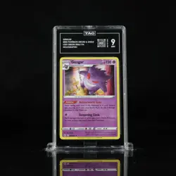 2022 Pokemon Sword & Shield Lost Origin GENGAR #066/196 Holo TAG 9 - Image 1