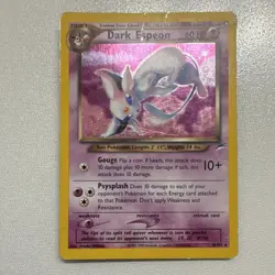 Pokemon TCG Dark Espeon Neo Destiny Holo Unlimited Rare Card 4/105 - Image 3