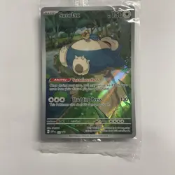 SEALED Snorlax SVP 051 Scarlet & Violet Promo 151 ETB Pokemon TCG - NM - Image 1