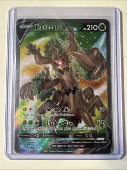 Trevenant V 168/203 Evolving Skies NM Full Art Ultra Rare Pokemon Card - Image 1