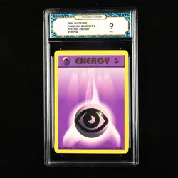 TQG 9 MINT 2000 Pokemon ENG Psychic Energy #129/130 - Image 1