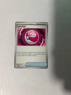 Love Ball 156/167 Uncommon Twilight Masquerade Pokemon Near Mint - Image 1