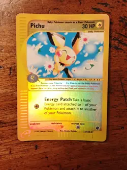 PICHU 22/165 Expedition Reverse HOLO - Carta Pokemon Rara! ⭐ - Image 2