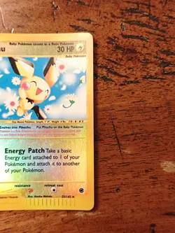 PICHU 22/165 Expedition Reverse HOLO - Carta Pokemon Rara! ⭐ - Image 5