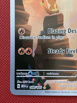 Charmander 168/165 Sv: Scarlet & Violet 151 Holo Pokemon - Image 5