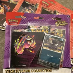Pokemon TCG: Mega Evolution Ascended Heroes Tech Sticker - Brand New & Sealed - Image 4