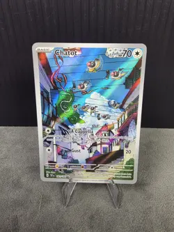 Chatot 181/162 SV05: Temporal Forces Illustration Rare Pokemon TCG NM English 🔥 - Image 1