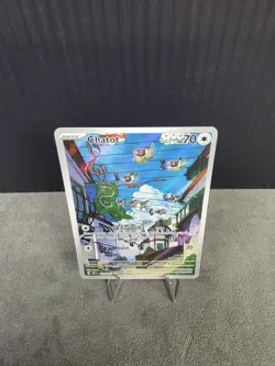 Chatot 181/162 SV05: Temporal Forces Illustration Rare Pokemon TCG NM English 🔥 - Image 4