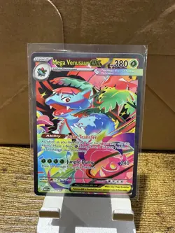 2025 Pokemon Mega Evolution #177/132 Mega Venusaur ex Special Illustration - Image 1