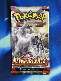 Pokemon 2023 Scarlet & Violet Paldea Evolved Booster Pack Lot X10 Artset SV Nm M - Image 2
