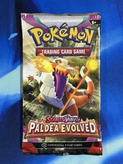 Pokemon 2023 Scarlet & Violet Paldea Evolved Booster Pack Lot X10 Artset SV Nm M - Image 4