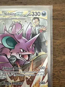 The Pokemon Company Team Rocket's Nidoking EX 233/182 Destined Rivals Holo - Image 3