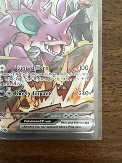 The Pokemon Company Team Rocket's Nidoking EX 233/182 Destined Rivals Holo - Image 4