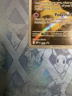 Pokemon TCG: Alakazam Pokemon Center 009 Black Star Promo NM - Image 2