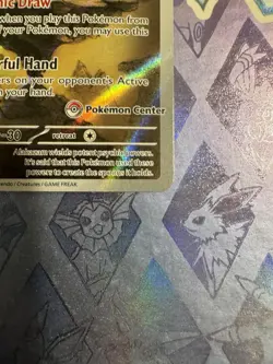 Pokemon TCG: Alakazam Pokemon Center 009 Black Star Promo NM - Image 5