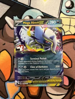 Mega Absol ex 086/132- Series 8 Play! Pokemon Prize Pack - Image 1