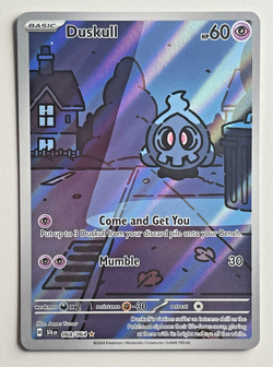 Pokemon TCG Shrouded Fable Duskull 068/064 Illustration Rare NM/MT - Image 1