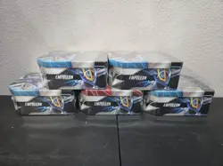 Pokemon TCG 4x Empoleon and 1x Tyranitar V Strikers Factory Sealed 5-Pack Tins - Image 4