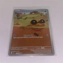 The Pokemon Company Sandile Sv: Black Bolt 135/086 Holo Rare Basic English - Image 1