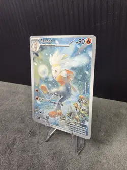 Raboot 147/142 :Stellar Crown Illustration Rare Pokemon TCG NM English 🔥 - Image 2