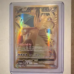 Pokemon Dragonite EX Full Art Ultra Rare Holo Evolutions 106/108 180 HP 130 - Image 1