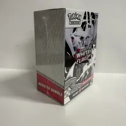 White Flare Booster Bundle New Sealed Pokemon Scarlet & Violet 6 Booster Packs - Image 5