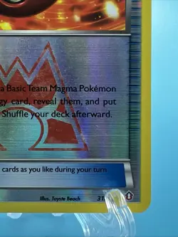 Team Magma's Great Ball 31/34 Double Crisis Reverse Holo Pokemon Card - Image 4