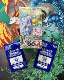 Pokemon Sealed Japanese Pokemon GO Booster Box + Promo Booster Packs! - Image 1