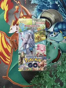 Pokemon Sealed Japanese Pokemon GO Booster Box + Promo Booster Packs! - Image 2