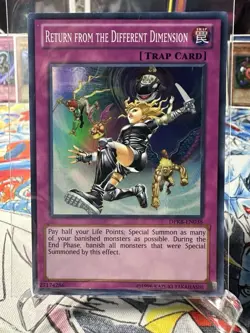Yugioh Return From The Different Dimension DPKB-EN038 Unlimited Super Rare NM - Image 1