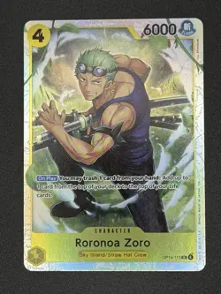 One Piece Adventure on Kami’s Island OP-15-EB04 - Roronoa Zoro SR - OP15-113 - Image 1