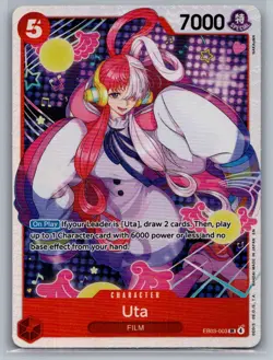Uta (003) Extra Booster: One Piece Heroines Edition EB03-003 2026 NM - Image 1
