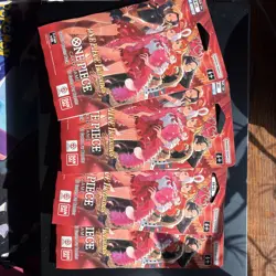 ONE PIECE EXTRA BOOSTER HEROINES EDITION EB-03. Sleeved booster packs (Lot of 4) - Image 1