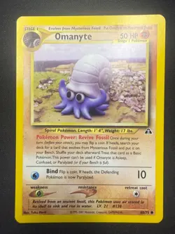 Omanyte 60/75 | Neo Discovery | Pokemon Card | NM - Image 1