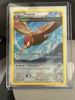 Pokemon Card TCG Fearow XY57 Holo Promo - Black Star - XY Series 2015 - Image 1