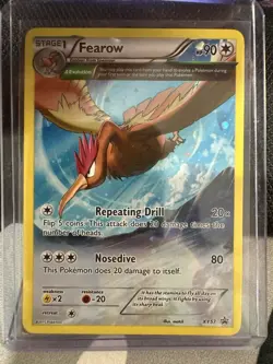 Pokemon Card TCG Fearow XY57 Holo Promo - Black Star - XY Series 2015 - Image 2