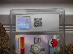 Magnemite SPECTRA CHROME cgc 7.5 NEAR MINT+ #81 Topps 2000 psa card NM Series 2 - Image 5