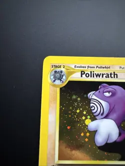 Poliwrath 9/75 1st Edition Neo Discovery Holo Rare Pokemon Card - Image 3