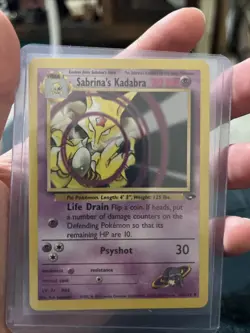 Sabrina's Kadabra Gym Challenge 58/132 Regular Card, Near Mint Condition - Image 3