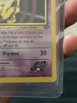 Sabrina's Kadabra Gym Challenge 58/132 Regular Card, Near Mint Condition - Image 4