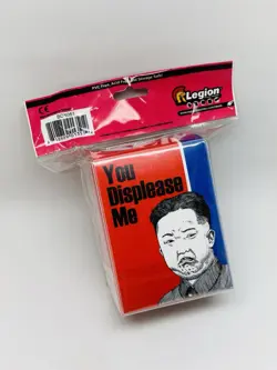 Legion Supplies “You Displease Me” Deck Box Holds 100 Sleeved Cards - Image 1