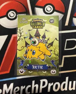 Rare Full Art Halloween Joltik Collectoons Low Pop Holo Card 🎃🤩 - Image 1