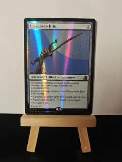 MTG Magic the Gathering Umezawa's Jitte (14/16) FTV Lore LP FOIL - Image 1