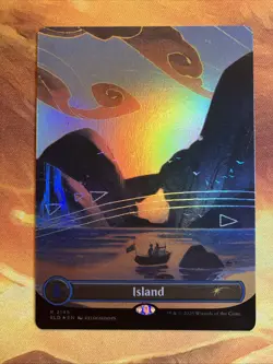 MTG Foil Borderless Set of 4 Island Secret Lair Drop: Dandan Deck!! - Image 4