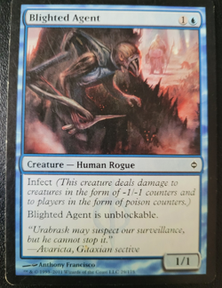 Blighted Agent New Phyrexia Regular - Image 1