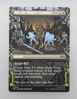 MTG Teenage Mutant Ninja Turtles THE LAST RONIN'S TECHNIQUE #223 Uncommon - Image 1