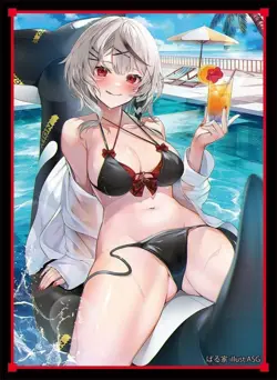 Hololive Trading Card Sleeves Sora Sakuya Holo Rare 1st Edition Used - Image 1